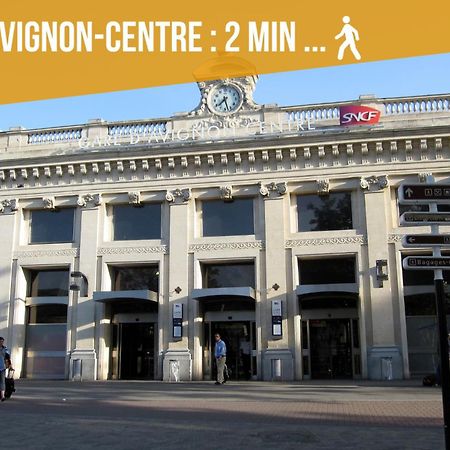 Le Rive Droite - Gare Centre - Wifi - Terrasse - Face Remparts Lejlighed Avignon Eksteriør billede